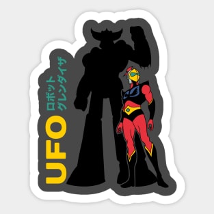 Grendizer ufo robot Sticker